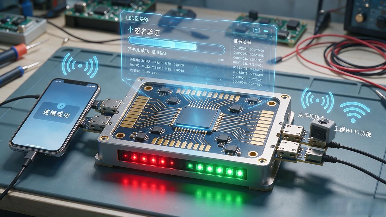 农产品溯源展示屏安装视频_P1.86LED屏区块链数据模块集成_led区块链安装视频